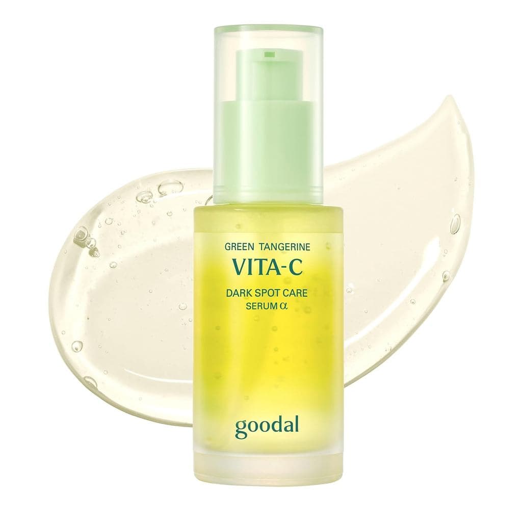Sérum Clareador de Manchas Escuras com Vitamina C GOODAL |   5% Niacinamida e Exossomos de Tangerina Verde |   Sérum Fac