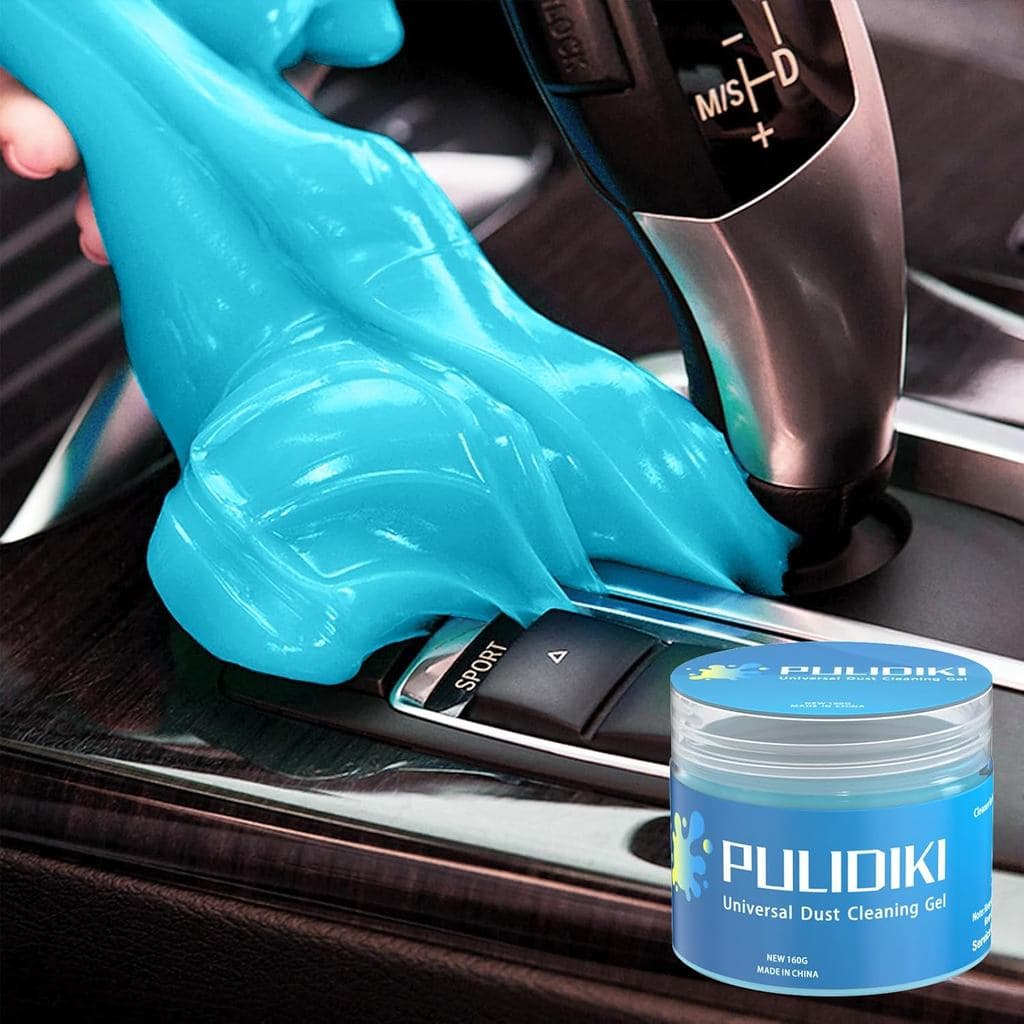 Gel de Limpeza para Carros PULIDIKI, Massa de Limpeza Universal para Interior de Carros, Kit de Limpeza Perfeito, Ferram