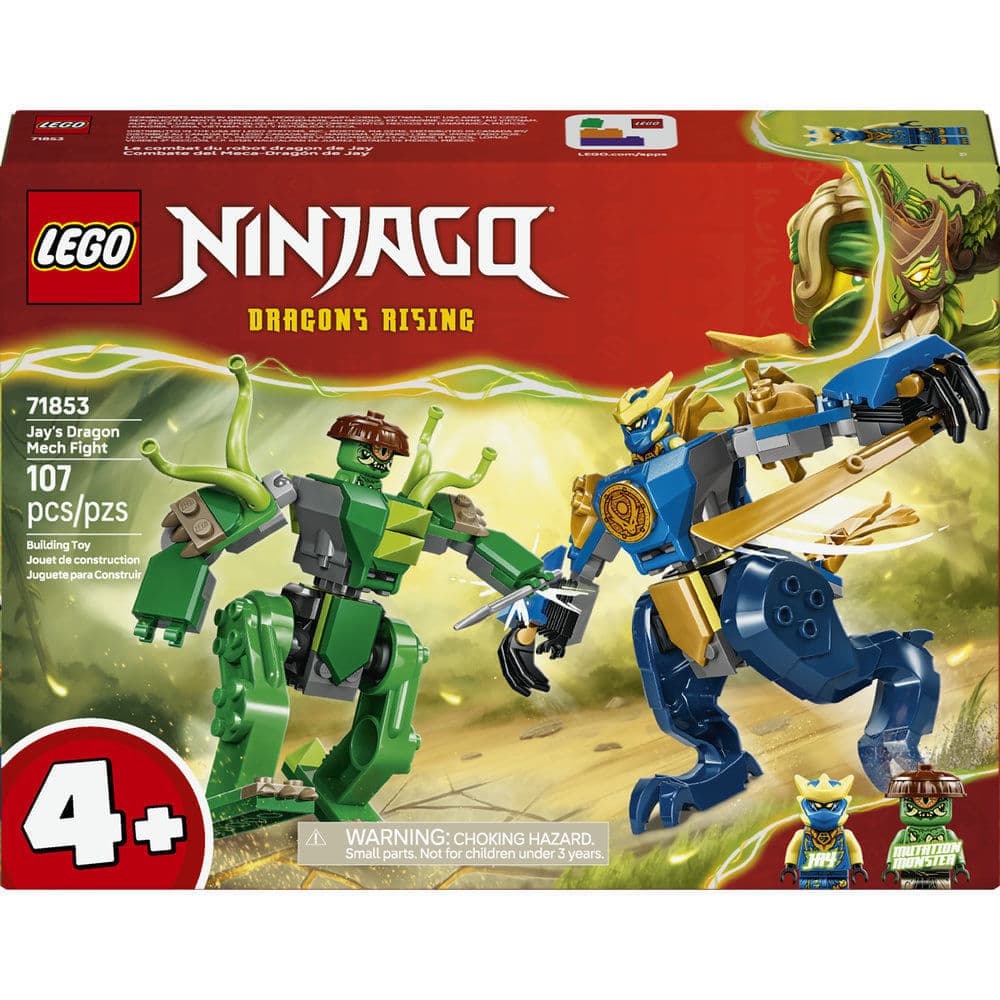 Blocos de Montar - Ninjago - Combate Com O Robo Dragao Do Jay - LEGO LEGO DO BRASIL
