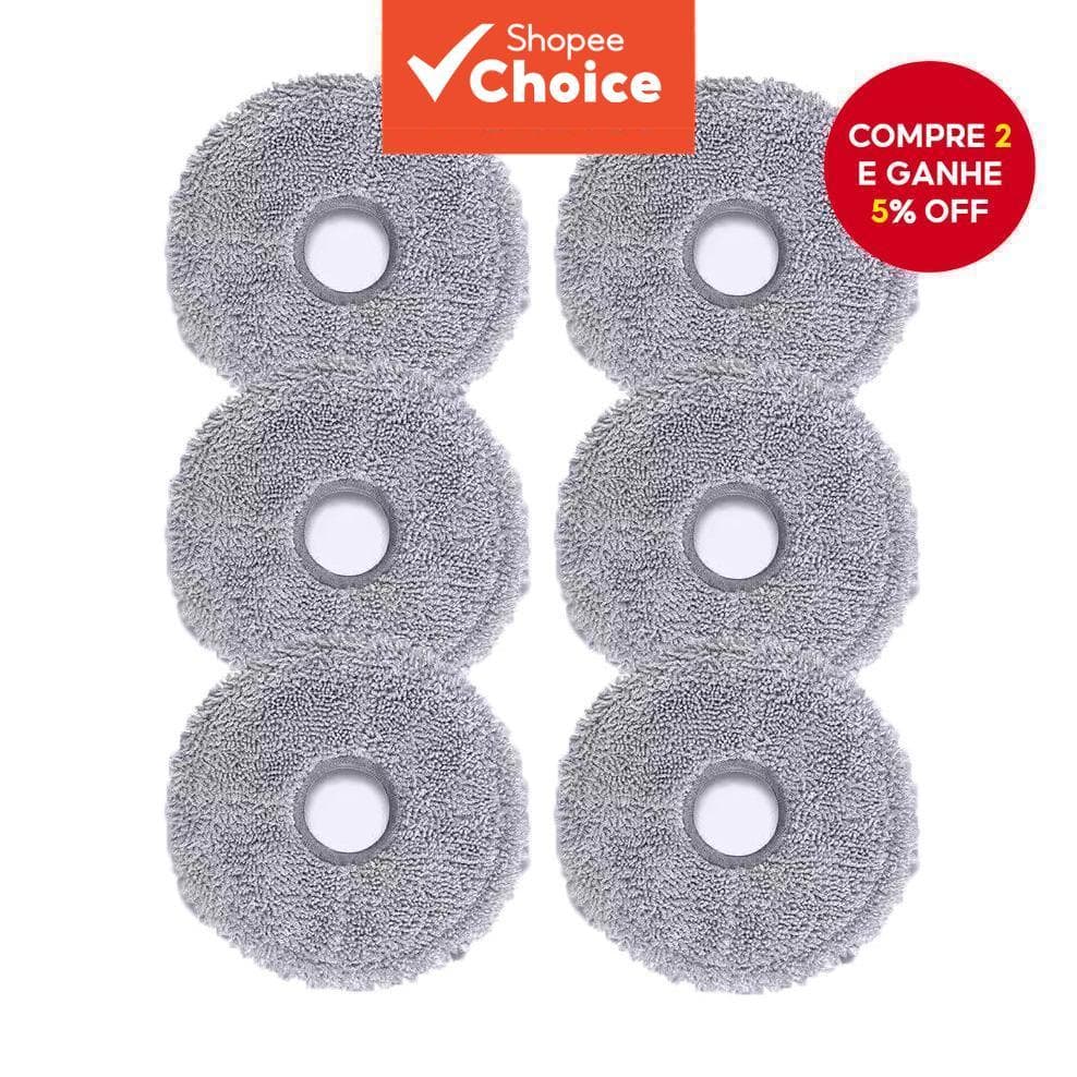  Para Xiaomi S10+, S20+, X10+, X20+, X20 Max, X20 Pro, Roborock Q revo Acessórios de Pano de Mop, Almofada de Mop