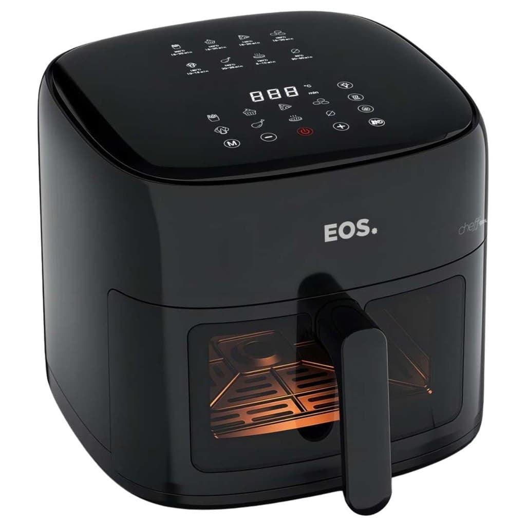 Fritadeira Sem Óleo Air Fryer Eos Chef Gourmet 6.2 L