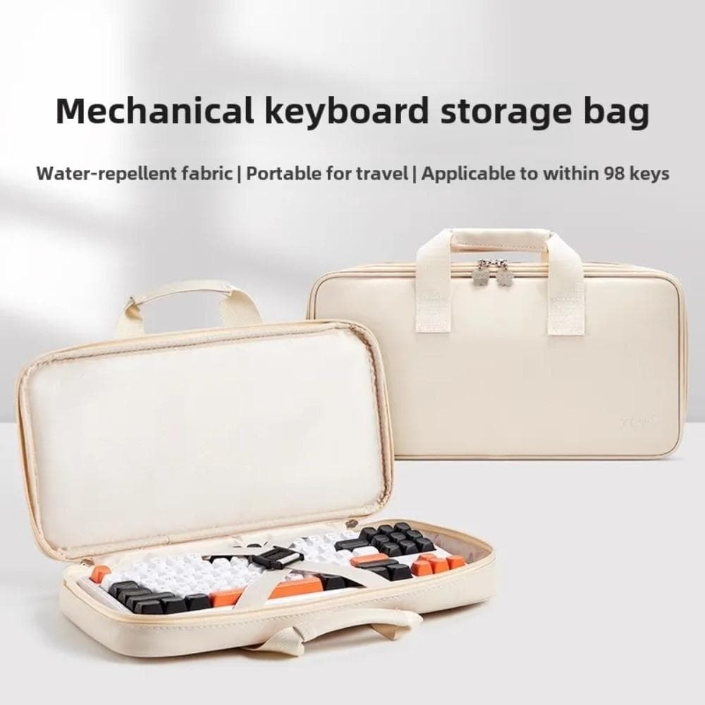 Bolsa De Armazenamento Para Teclado Mecânico FIWICKA , Protetora De Grande Capacidade Em Tecido Espesso , À Prova D'água
