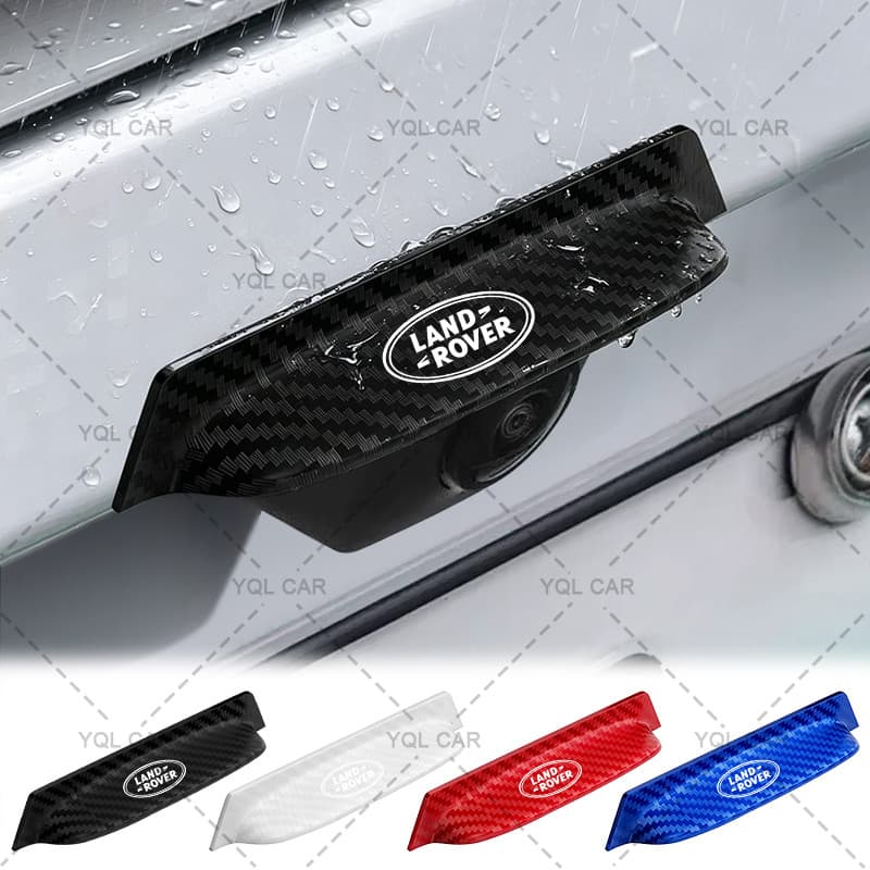 1/2 Pçs ABS Visão Traseira Do Carro Anti Chuva Capa Invertendo Câmera Sombra Para Land Rover Range Evoque Velar Defender
