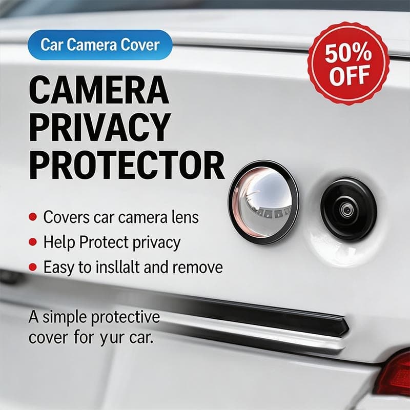 Capa Protetora Para Câmera De Visão Traseira Do Carro , À Prova De Chuva , Poeira , HD , Lente Transparente , 360 ° Carc