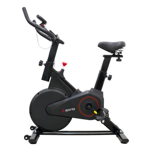 Bicicleta Bike Ergometrica Spinning Academia Fitness Com Monitor para Exercícios Profissional