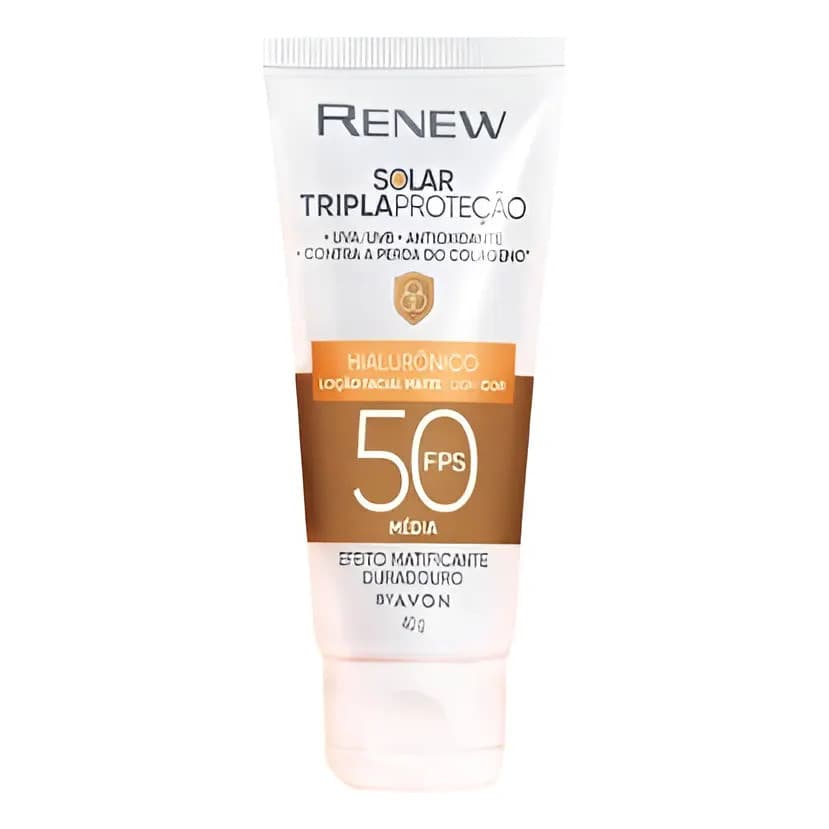 Protetor Solar Facial Fps 50 Anti-idade Renew Solar Advance