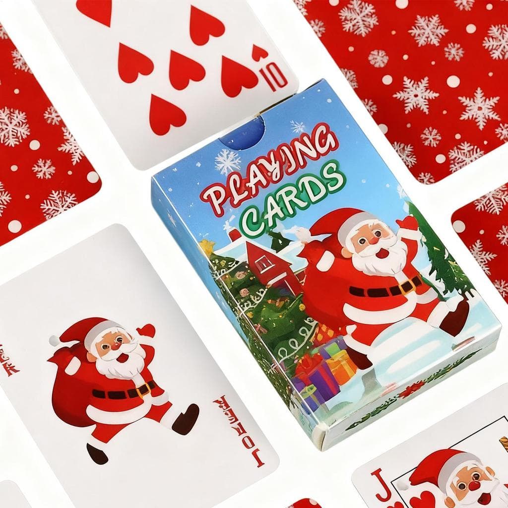 Baralho De Cartas Clássico , Jogos De Tabuleiro De Natal , Noturnas Para Família , Adultos , Véspera , Feriado , Entrete