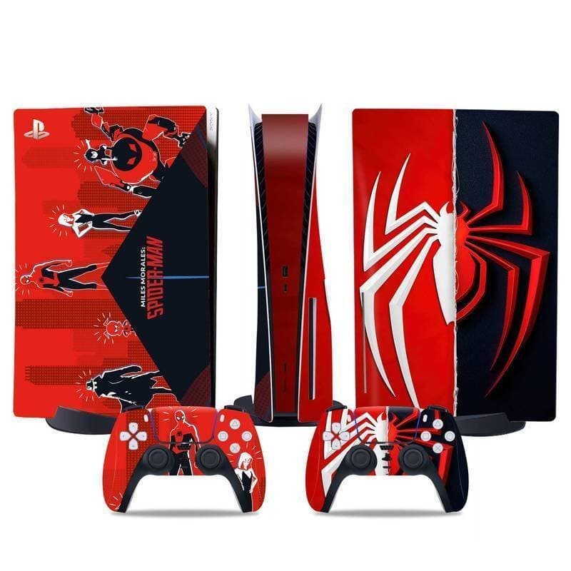 Novo skin PS5, adesivo para PS5 versão com leitor de disco, adesivo neutro para controle de videogame, película protetor