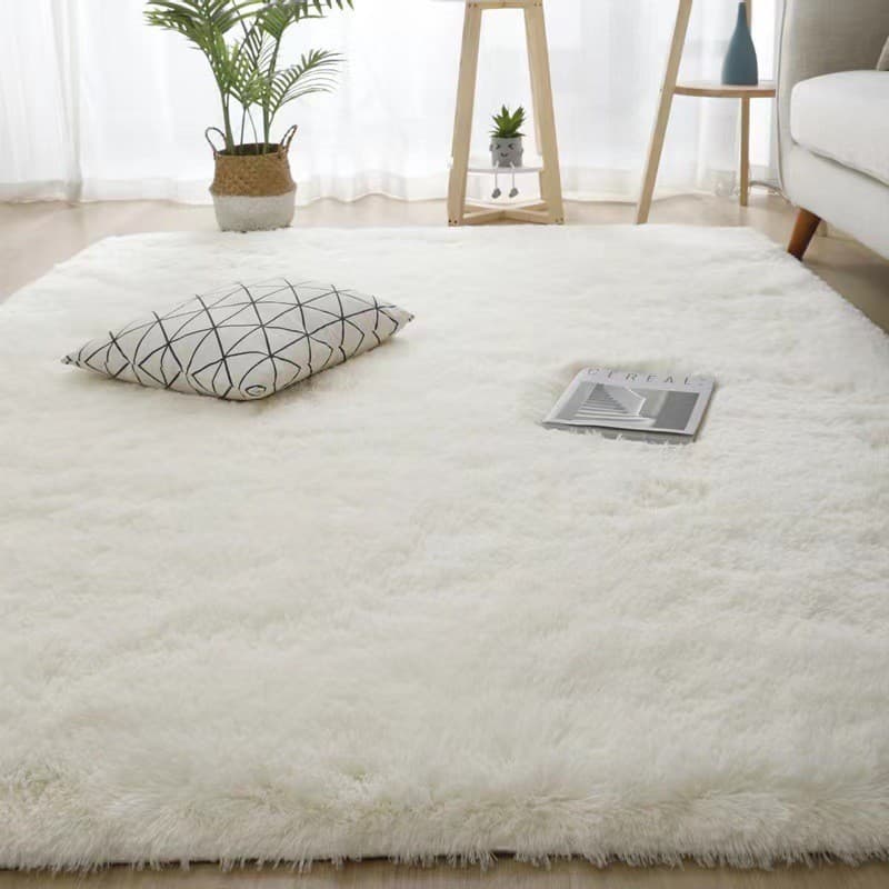 [Novo produto] Nordic sala de estar tapete sofá mesa de café tapete quarto cobertor de cabeceira tapete antiderrapante c