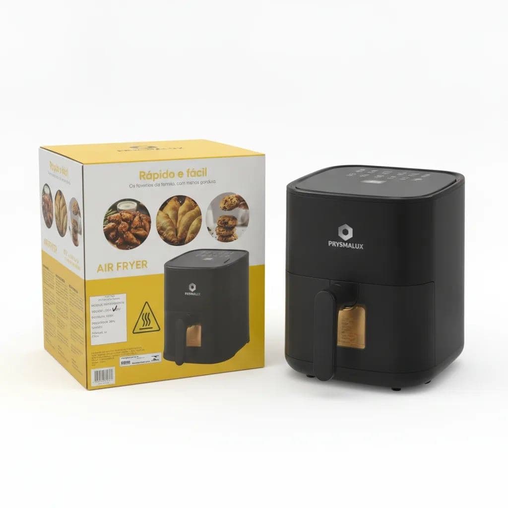 Fritadeira Elétrica Air Fryer Digital 5 Litros 1200W 220V PRRYS-20260016