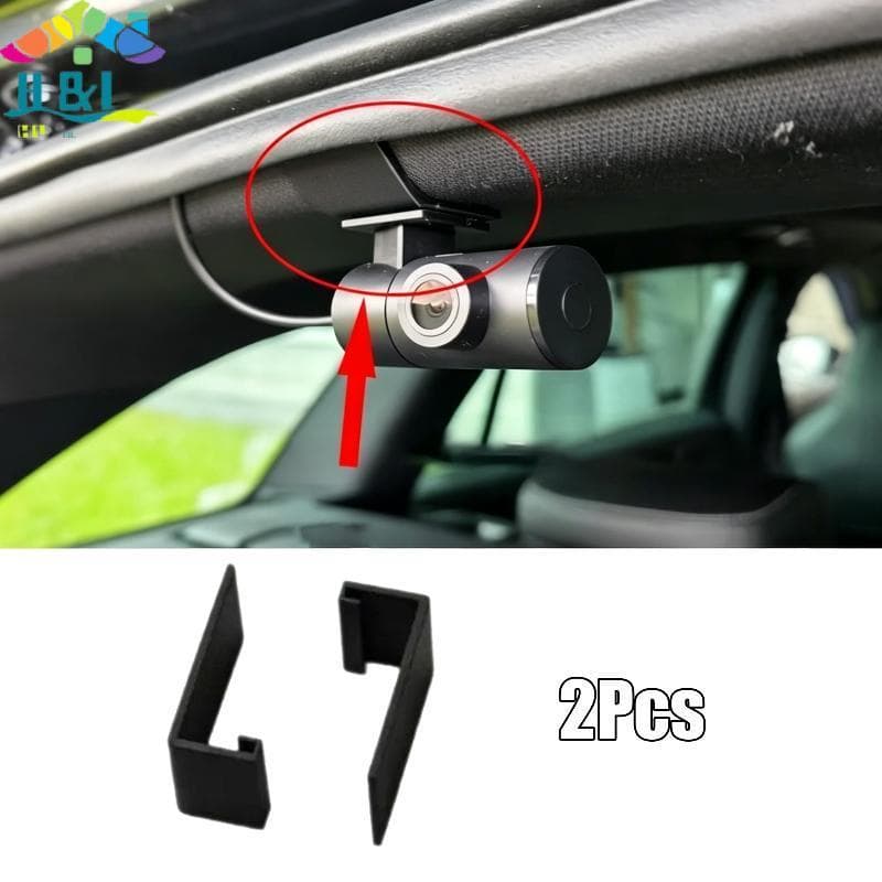 H & L 2 Unidades De Suporte De Montagem De Câmera Traseira Para Painel De Carro De Ajuste Universal Acessório De Fixação