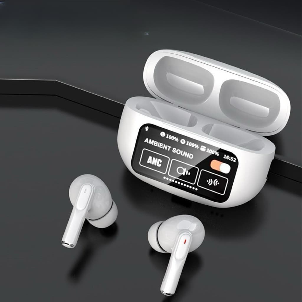A9 Plus Sem Fio Bluetooth Fone De Ouvido Esportes Estéreo Redução Ruído Baixo TWS Fones Música Marisa