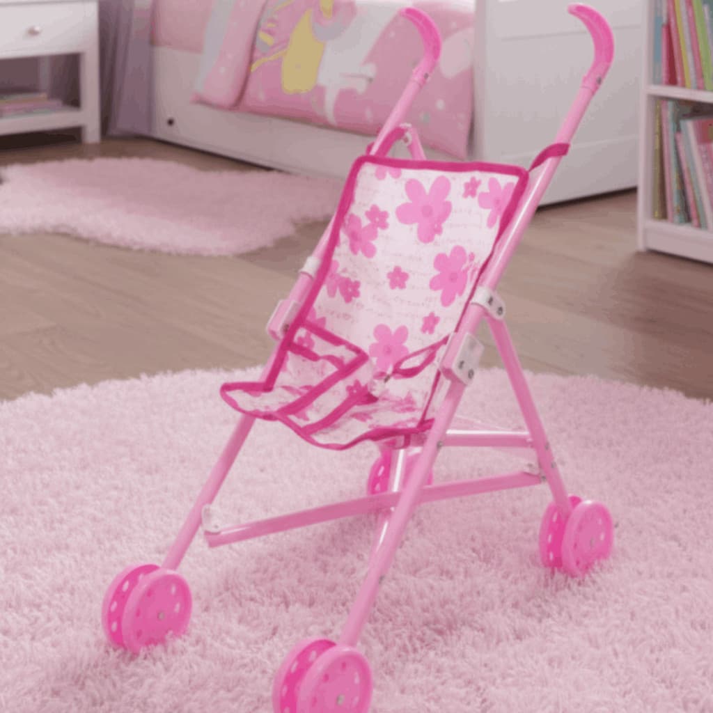 Carrinho de Boneca Bebê Boneca Brinquedo Kids Menina Diversão Articulado
