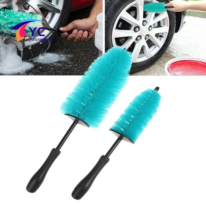 YCBR 13 Polegada 17 Kit De Escova De Lavagem De Carro Microfibra Macia Cuidados Automáticos Limpeza Detalhando Escovas P