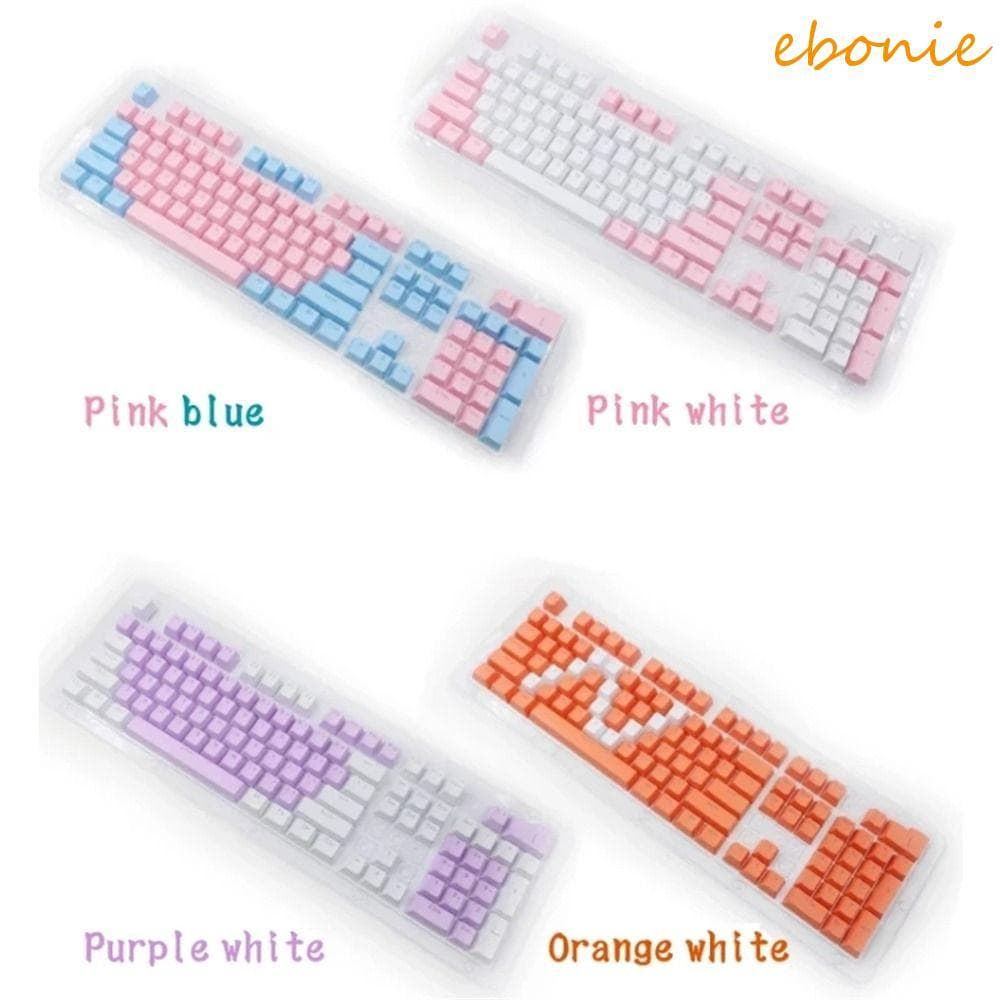 EBONIE Teclas Mecânicas Substituição De Teclado Mecânico Injeção OEM 104/108 980k Em Branco