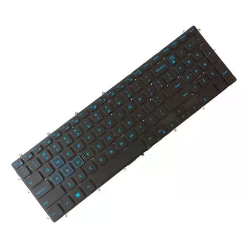 Teclado Para Notebook Gamer Dell G3 3500 Retroiluminado Preto