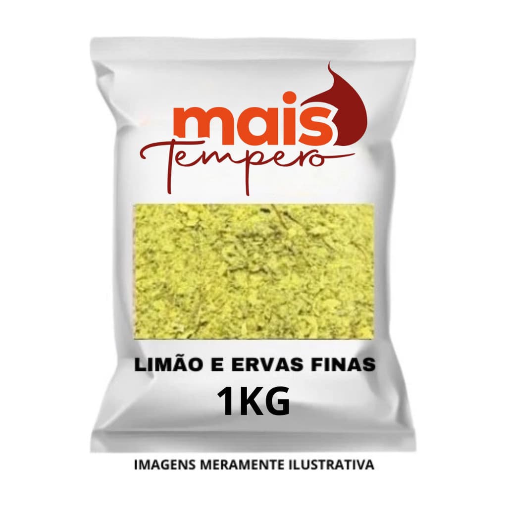 LIMÃO E ERVAS FINAS 1KG - MAIS TEMPEROS Mais Temperos Oficial