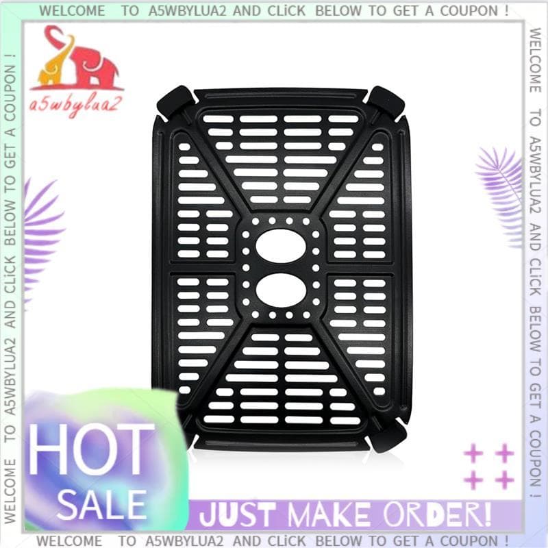 Bandeja De Fritadeira De Ar Grelhada , Placa Mais Nítida Para Utensílios Domésticos 8.4QT Digital De Cesta Dupla