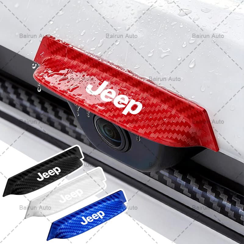1/2 Pçs Capa De Câmera Reversa Traseira Do Carro Backup Escudo À Prova Dwaterproof Água Para JEEP Grand Cherokee Comanda