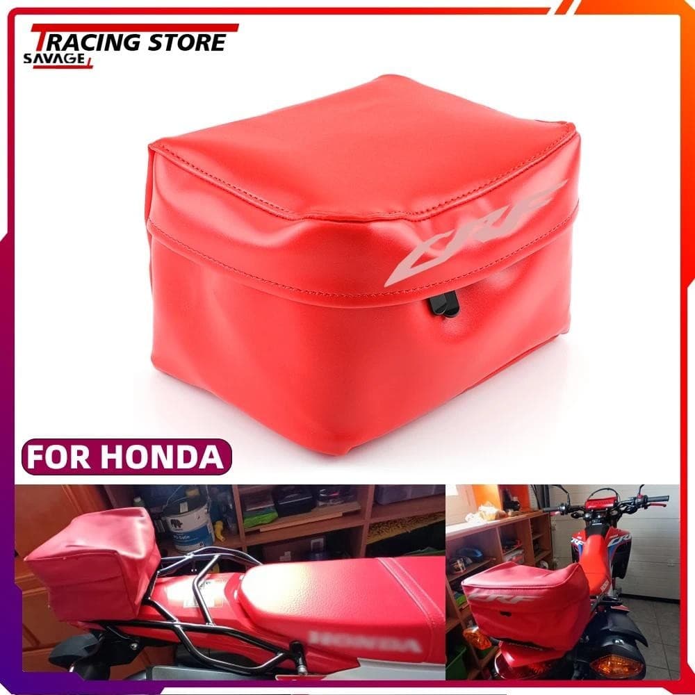 Caixa De Ferramentas Traseira Universal Para HONDA CRF 125 230 250 300 450 Flmrx Acessórios Da Motocicleta Moto Fora De 