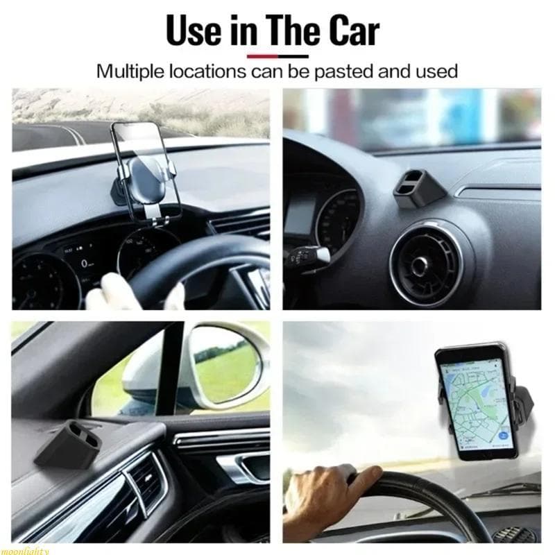 moonlighty Suporte Telefone Para Painel Carro, Clipe Saída Ar, Berço, Fácil Instalação