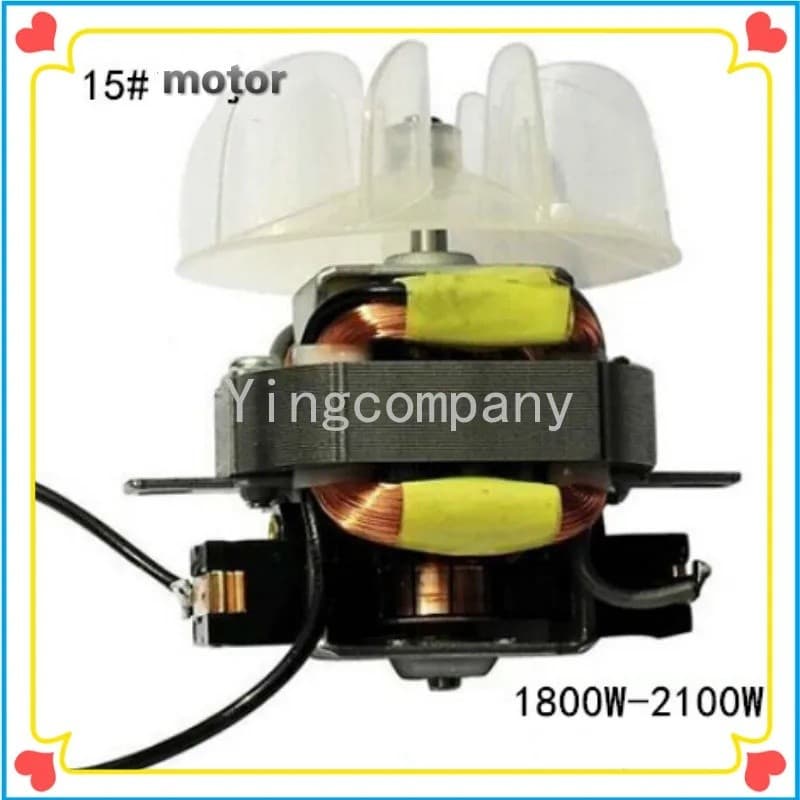 Peças De Secador De Cabelo HZY Para Motor Profissional De Alta Potência Salão De Cabeleireiro # 15 Com Folha De Ventilad