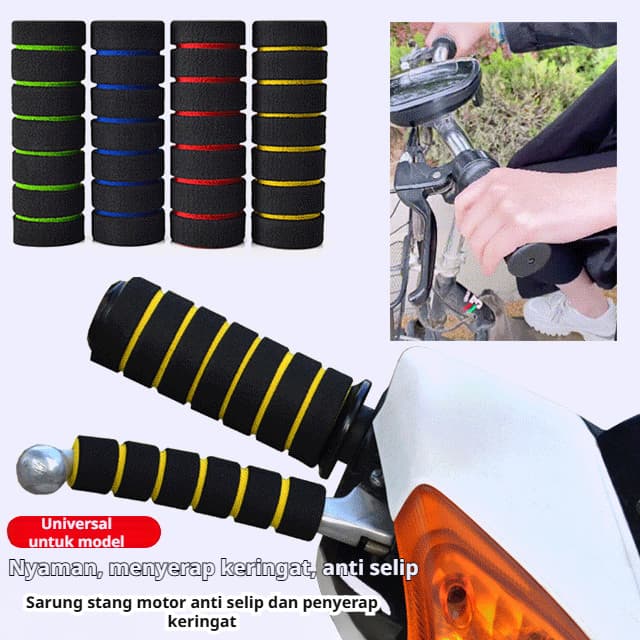【Design Universal】Manopla de Espuma Macia para Moto Manopla Moto/Manopla Universal/Acessórios Para Moto