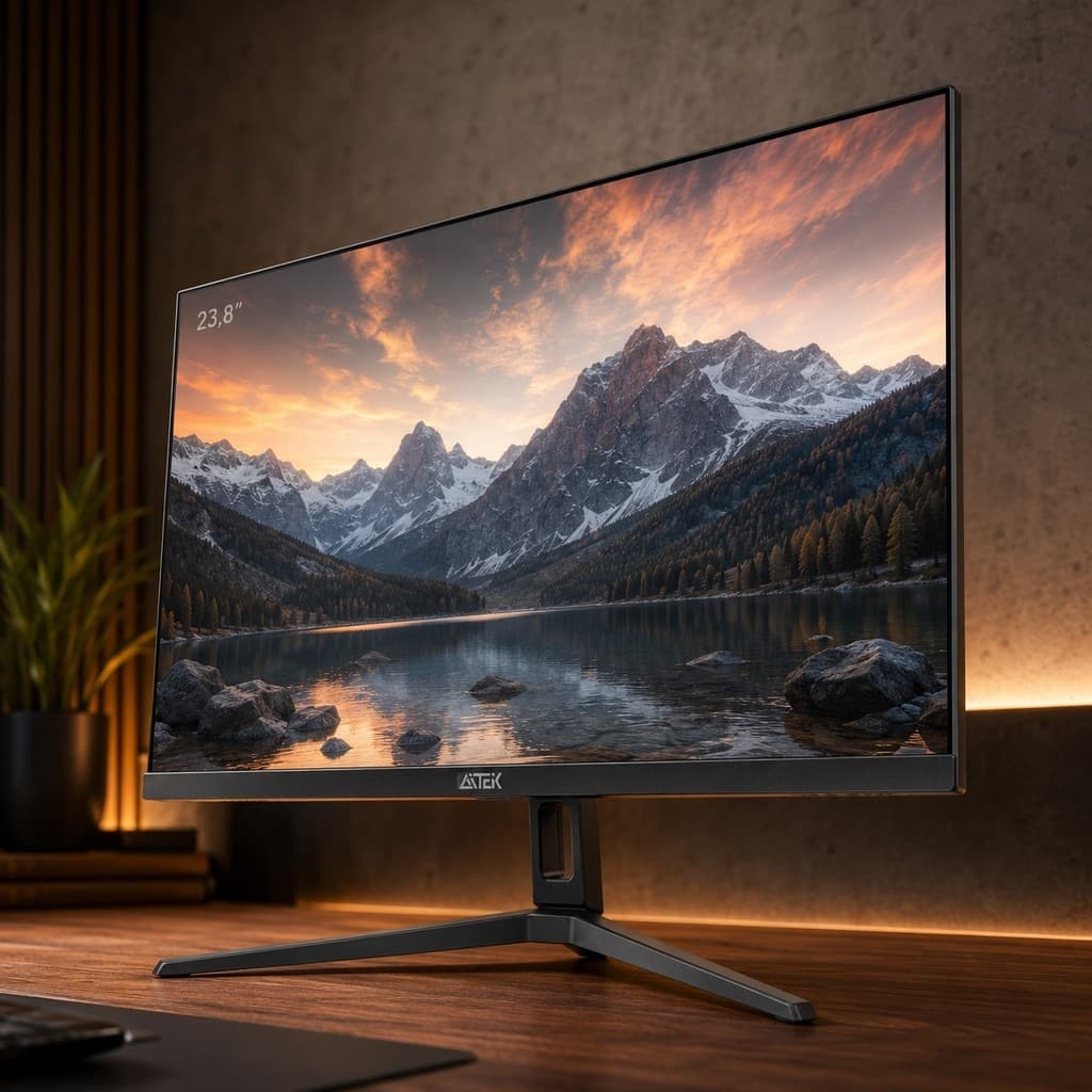 Monitor 165Hz 1ms Gamer 23,8 Full HD AMD FreeSync DisplayPort HDMI VESA 100x100 LED Delta-M2412A