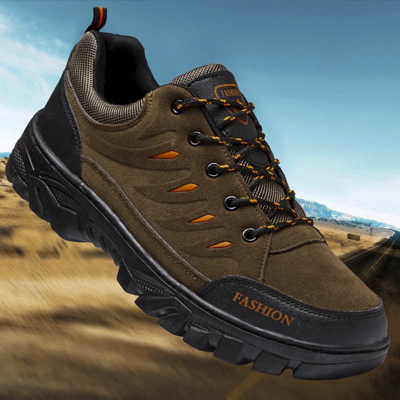 Tênis esportivos masculinos, calçados para caminhadas e escalada ao ar livre, calçados de trabalho confortáveis, tênis e