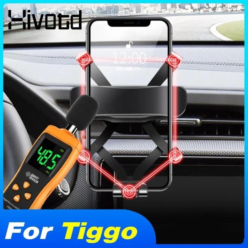 Suporte Do Telefone Carro GPS Clipe De Ventilação De Ar Mobilphone Montagem Acessórios De Decoração Interior Para Chery 