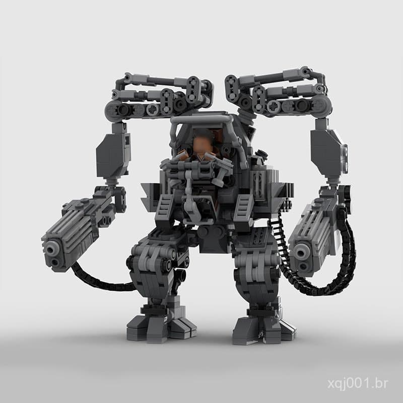 Blocos de montar MOC compatíveis com LEGO 137552 APU mecha The Matrix sentry, blocos de montar para montagem, presente d