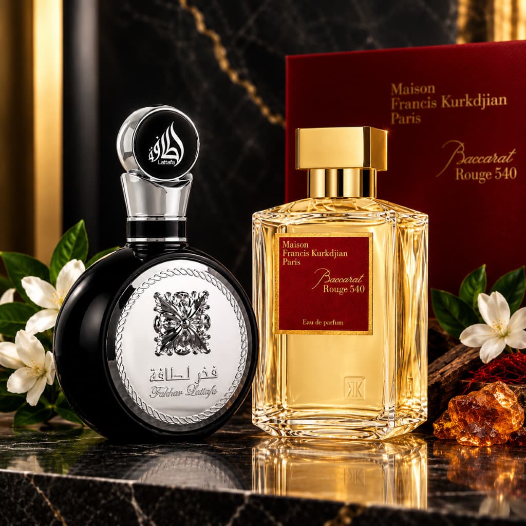 Kit 2 Perfumes Masculinos Eau de Parfum Alta Fixação Importado Árabe Luxo
