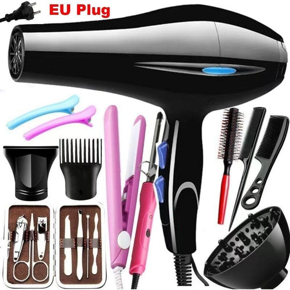 Secador De Cabelo Profissional NEARVIO , De Vento Quente E Frio De 800 W Calor Para Cabeleireiro De 3 Níveis
