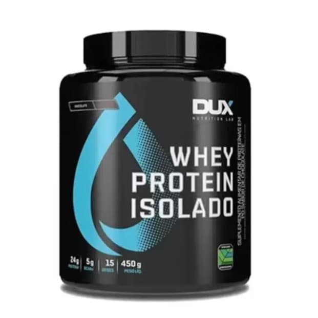 Whey Protein Isolado 450g Dux Nutrition - Chocolate