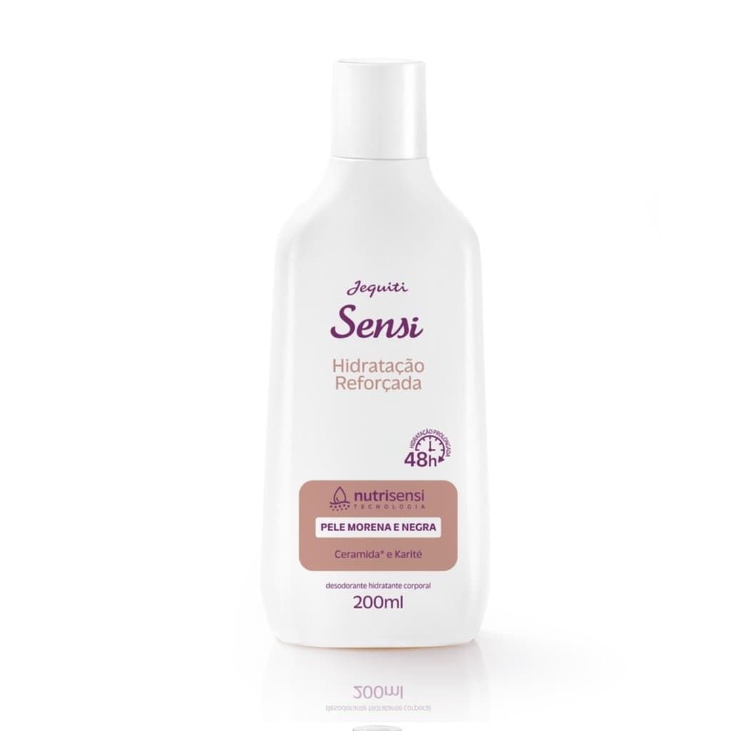Hidratante Corporal Sensi Pele Morena e Negra 200ml- Jequiti