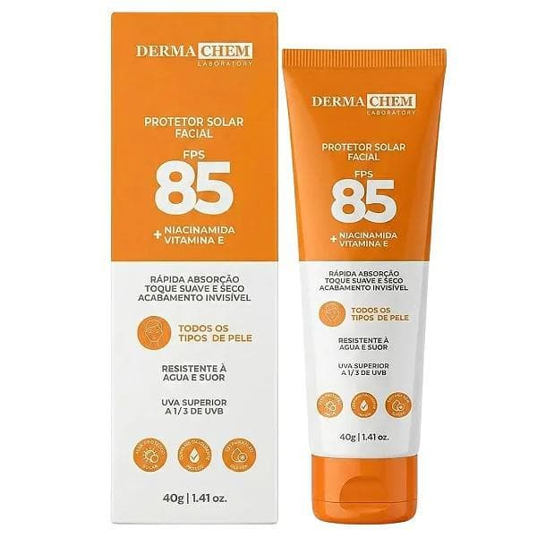 PROTETOR FACIAL FACIAL FPS 85 DERMACHEN 40G
