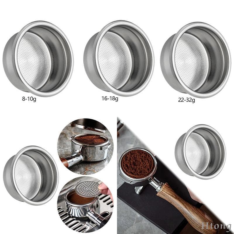 [Htong] Filtro De Café De 51 Mm Cafeteira Doméstica Para Acessórios De Máquina Expresso 22 A 32g