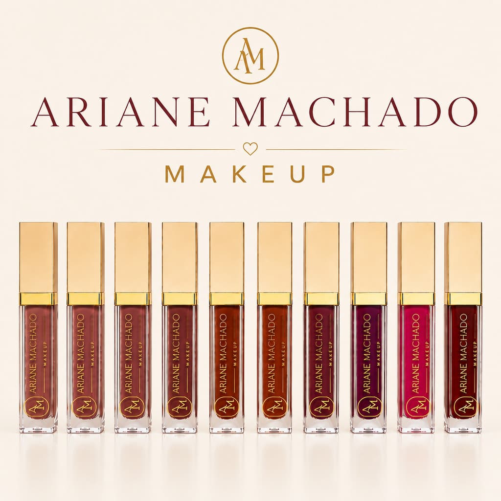 Batom Matte Líquido Alta Pigmentação Longa Duração Diversas Cores- Ariane Machado Makeup