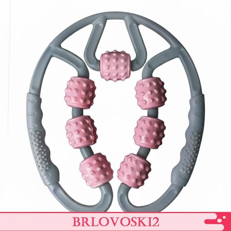 [Brlovoski2] Massageador Circular De Pernas Design Ergonômico Em Formato De U Muscular Com Braçadeira Flexível E De Long