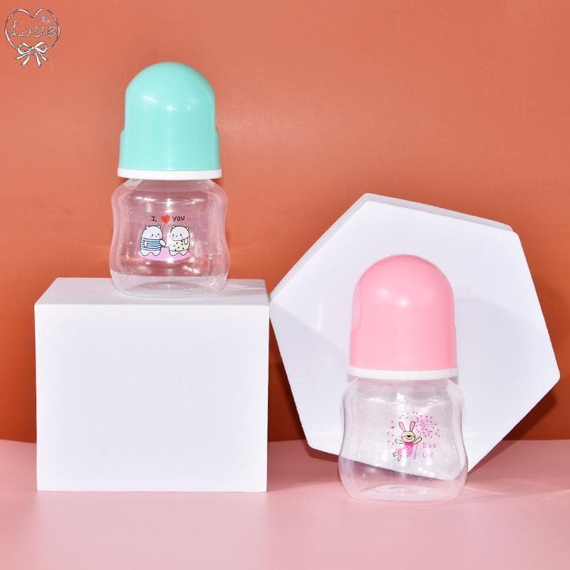 LAHB > Mini Mamadeira De Alimentação Para Bebês 50ML Recém-Nascidos Seguros Crianças Nascidas Alimentador De Cuidados De
