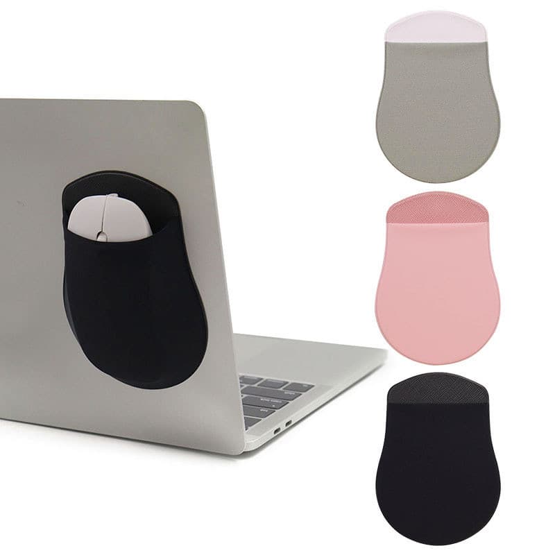 Adequado para Tablet Notebook computador Lycra mouse saco de armazenamento portátil mac mouse sem fio elástico adesivo d