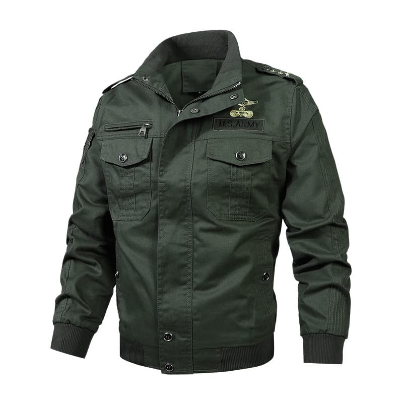Jaqueta de vôo jaqueta masculina na moda Street Wear estilo militar masculino rufião bonito 2025 novo estilo High-End me