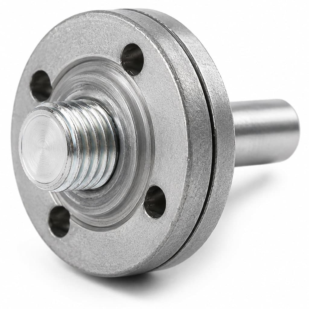 Adaptador de Disco Esmerilhadeira 20 mm para Furadeira com Porca e Flange Eda Profissional