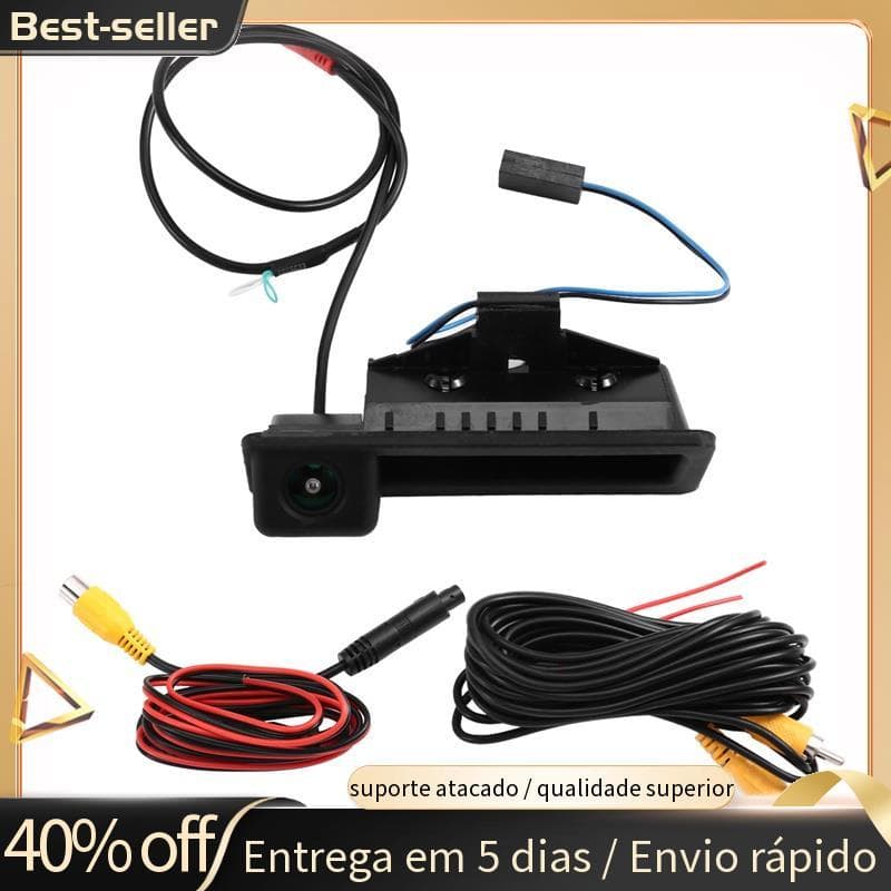 AHD 720P Câmera De Visão Traseira Do Carro Ré Assistência Ao Estacionamento Para AHD1080P
