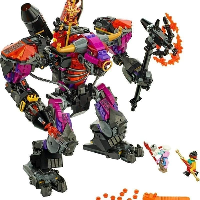 Compatível com blocos de montar Lego, Super Bull Demon King Wukong Mecha, Blocos de Montar, Brinquedos Educativos