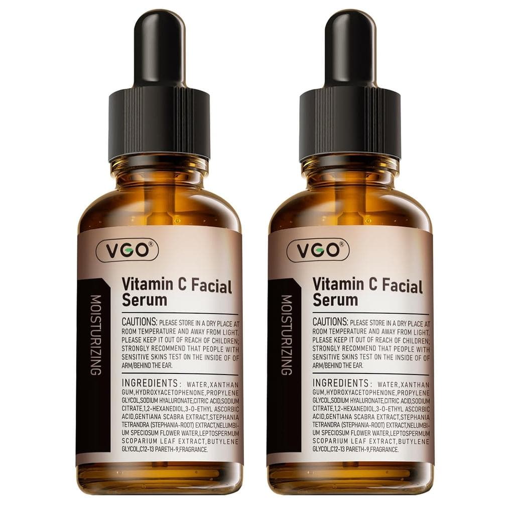 VGO Kit com 2 Séruns Faciais de Vitamina C