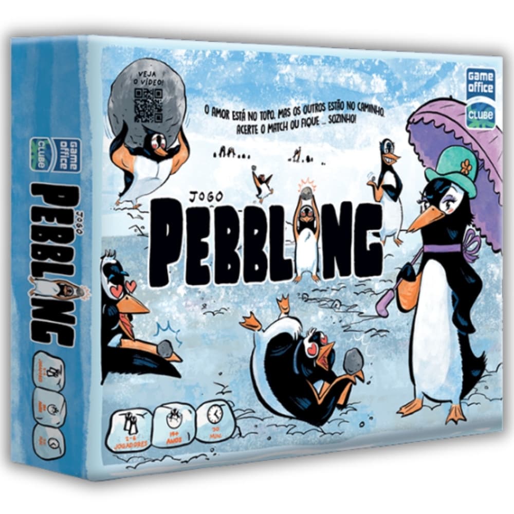 JOGO DE TABULEIRO PEBBLING TOYSTER BRINQUEDOS CRIANÇA FAMÍLIA GELO IGLU PINGUIM ANIMAIS GELEIRAS ICE
