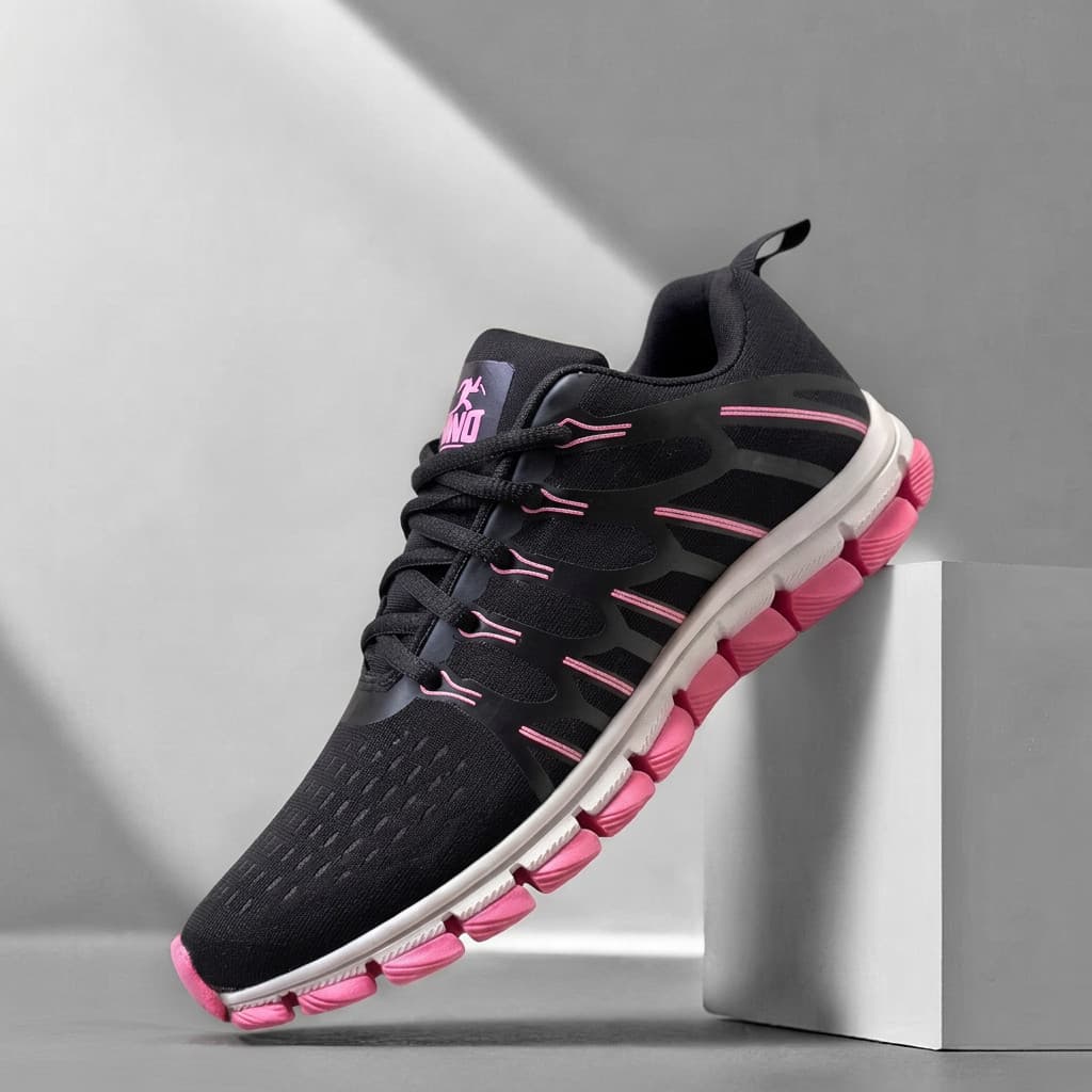 Tênis Esportivo Feminino Treino Caminhada Palmilha Macia Esportivo Academia Corrida