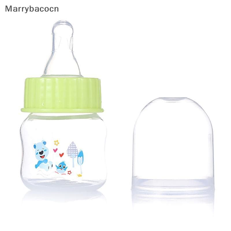 [MAR] 50ML Bebê Recém-Nascido Mini Mamadeira Portátil Sem BPA Seguro Infantil Enfermagem Alimentador Para Cuidados Com O