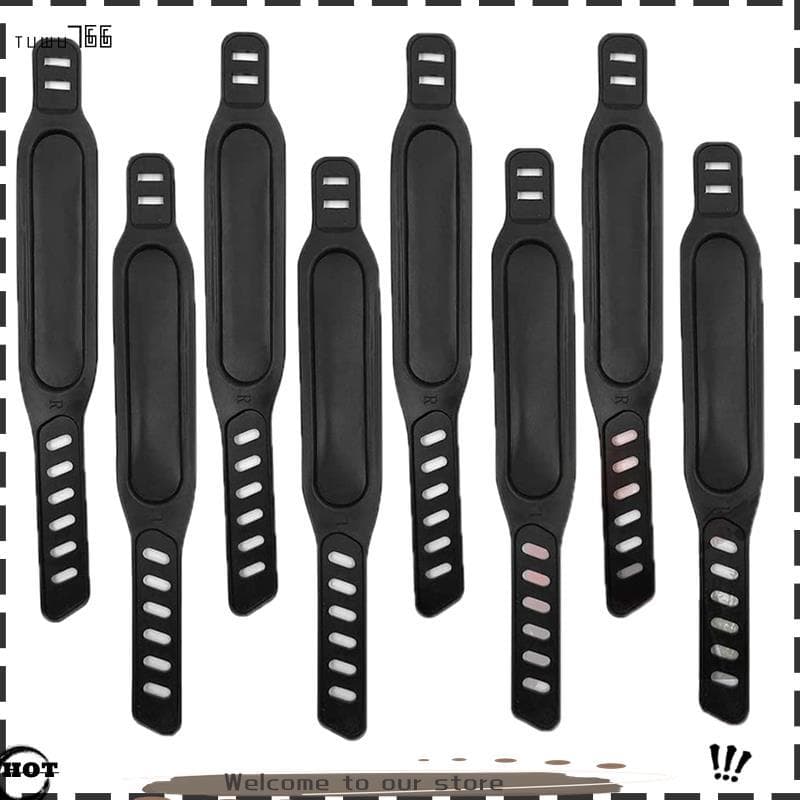 Heheshophtrshj18pcs Correias Para Pedais De Bicicleta Ergométrica , Alças Ajustáveis , Tiras Casa Ou Academia